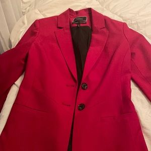 Rich red blazer